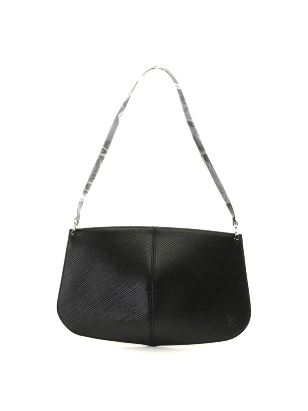 Louis Vuitton Pochette Demilune Pouch Epi Leather Noir